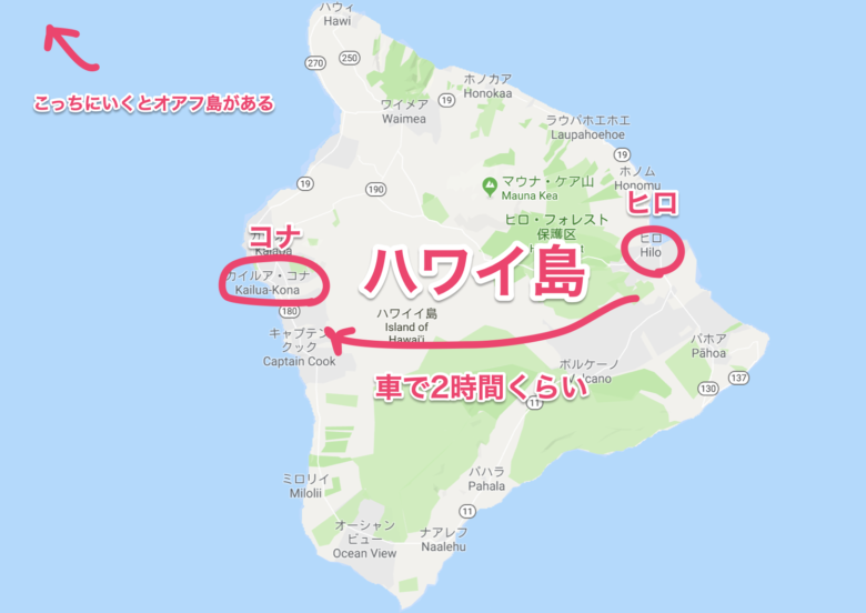 観光地ハワイ島 コナ 本当の実態は 現地のマクドナルドにいけば大体わかる説