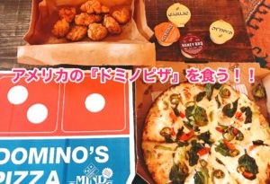 アメリカで『ドミノピザ』を食う!! 日本との違いを馬鹿舌が検証してみる。